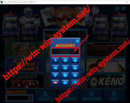Активация demo Win&Win Casino на вашем компьютере